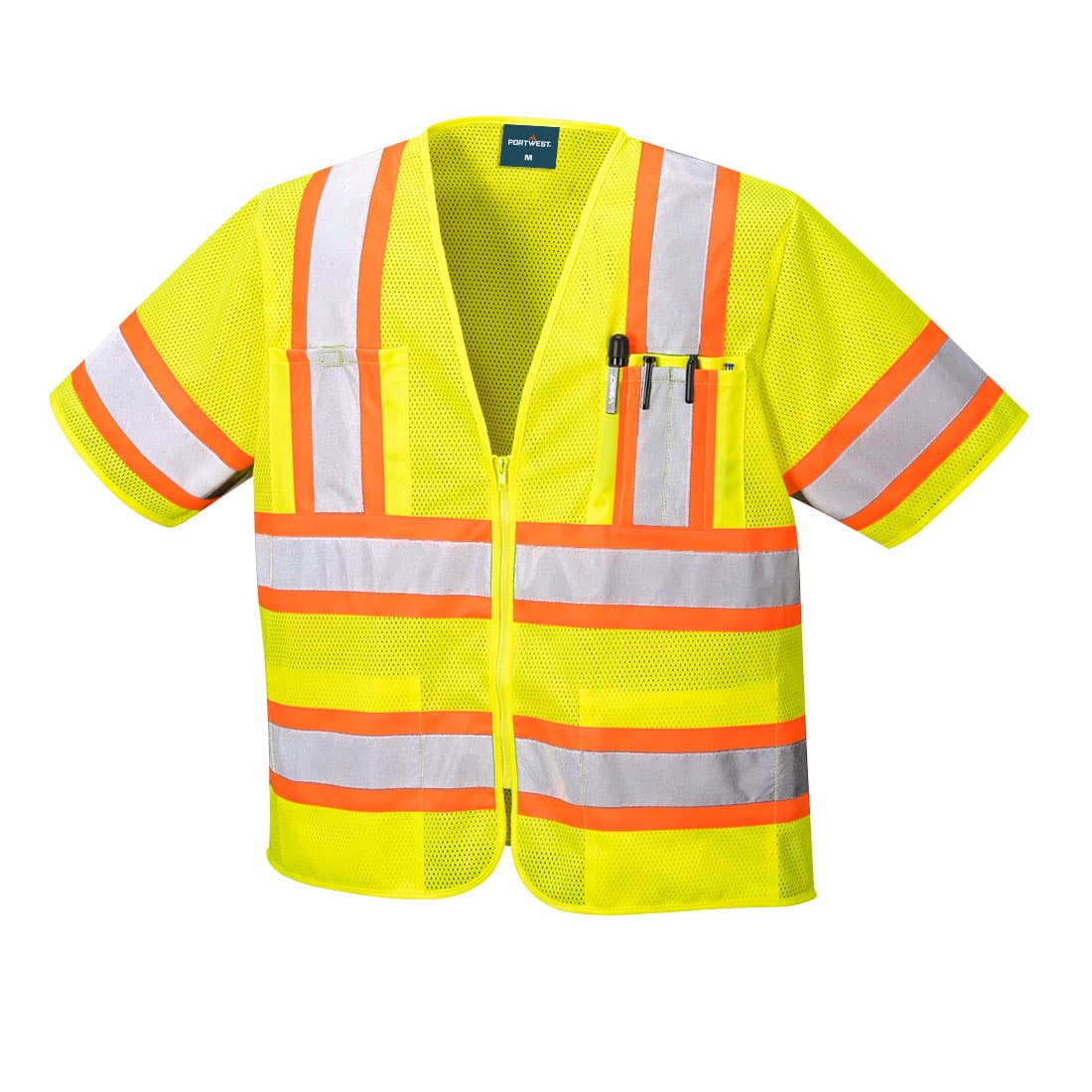 Augusta Hi-Vis Contrast Mesh Executive Vest S/S