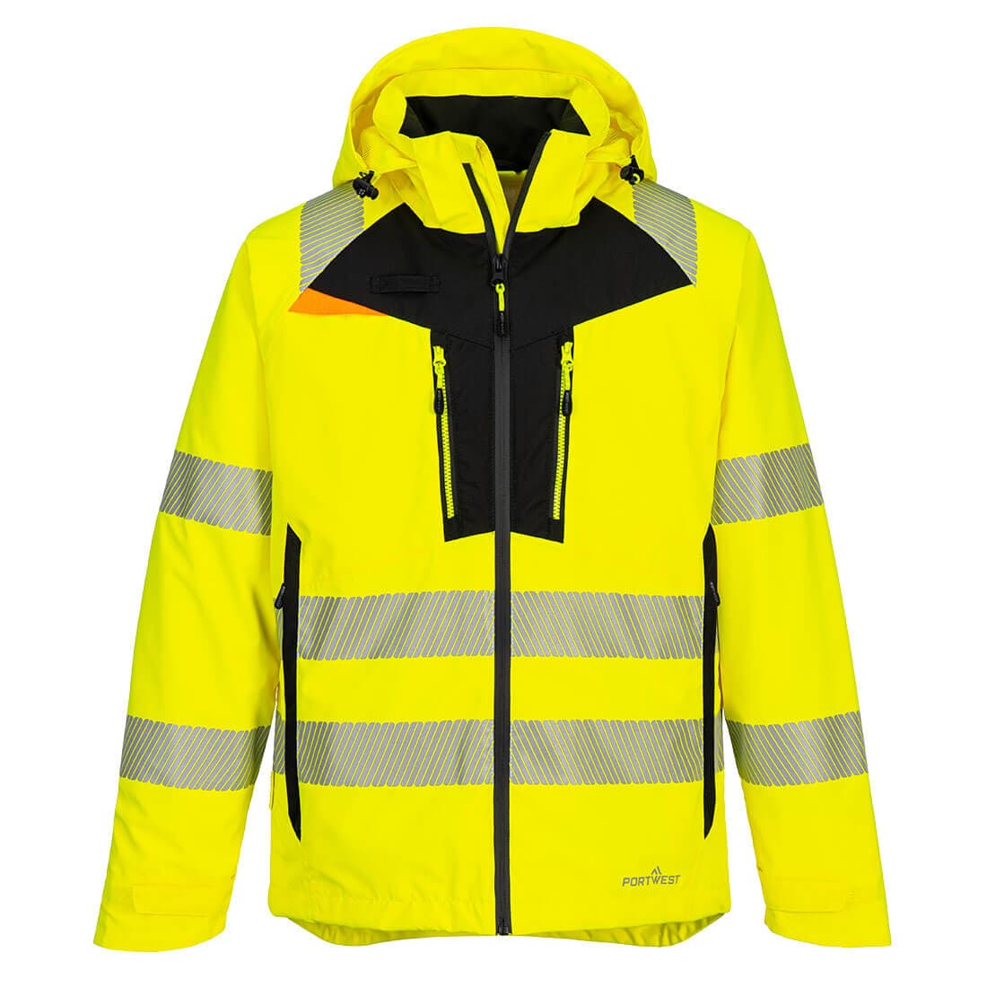 DX4 Hi-Vis Shell Rain Jacket